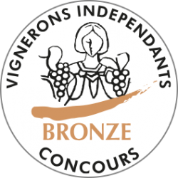 Concours des Vignerons Indépendants de France - Médaille Bronze